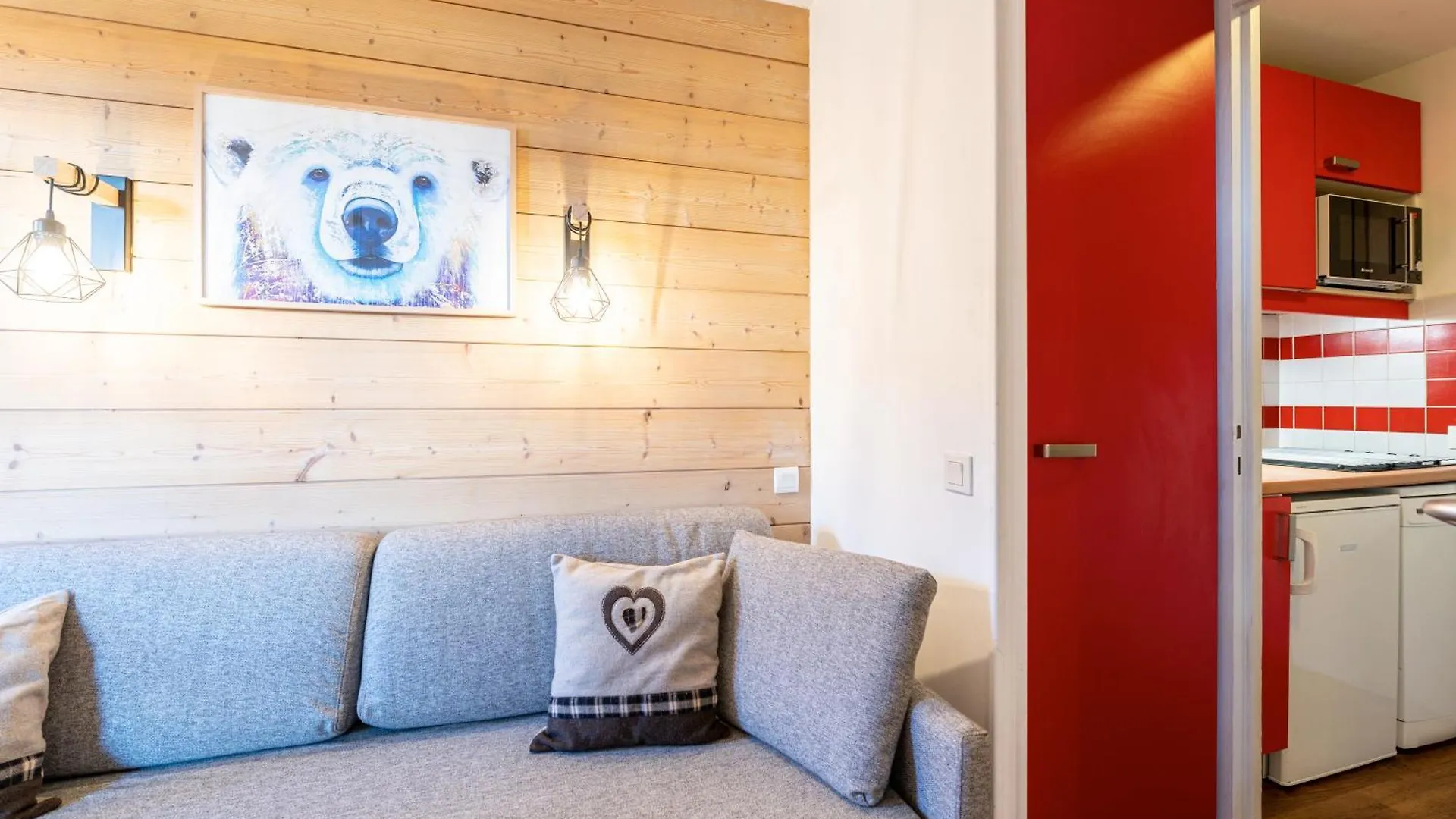 Cocon A La Plagne Apartamento 0*,  França